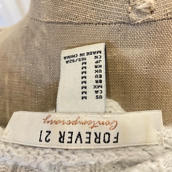 Light grey knit sweater - Picture 3 of 4